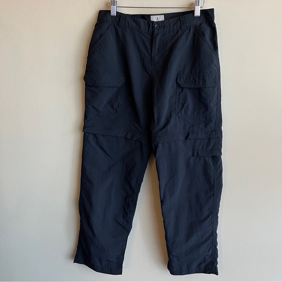 Royal Robbin’s Zip and Go Convertible Cargo Pants in Black Size 8 Short Inseam - Picture 2 of 13